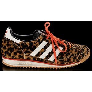 Adidas Originals Samba Leopard Animal Print Pony Hair Sneakers Women 8.5 Fur